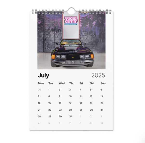 Vice City Calendar 2025 - Image 11