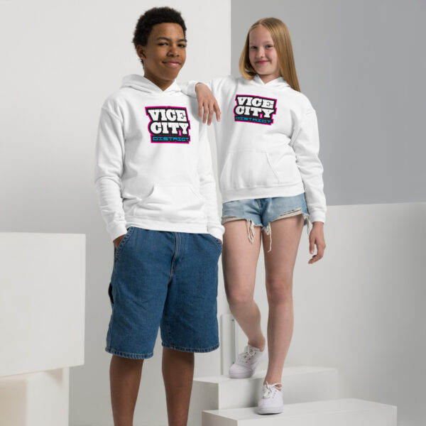 Youth heavy blend hoodie - Image 2