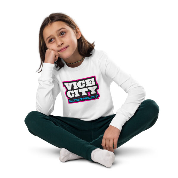 Youth long sleeve tee - Image 4
