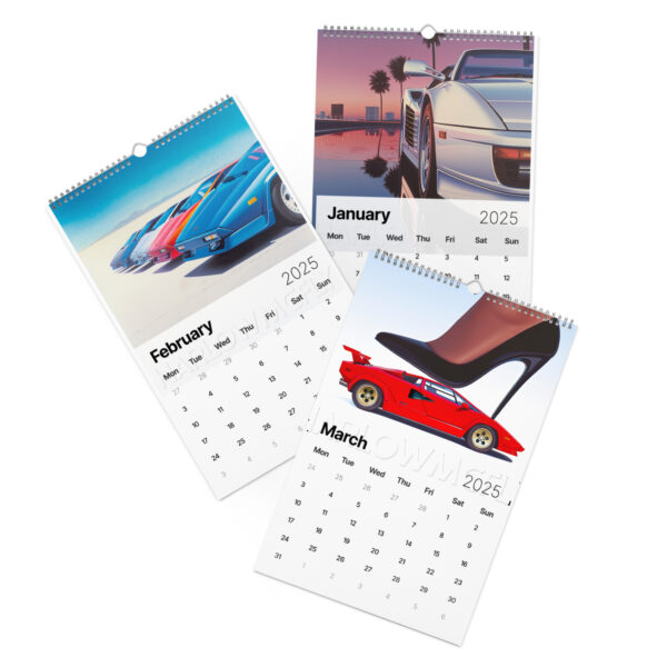 Harlow McFly calendar 2025